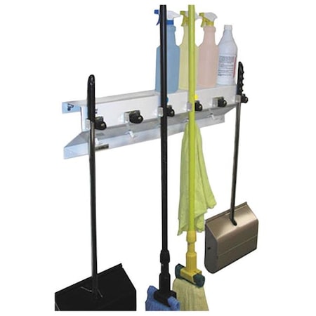 Ex-Cell Kaiser Ex-Cell 333-6 WHT2 The Clincher Mop & Broom Holder 333-6 WHT2